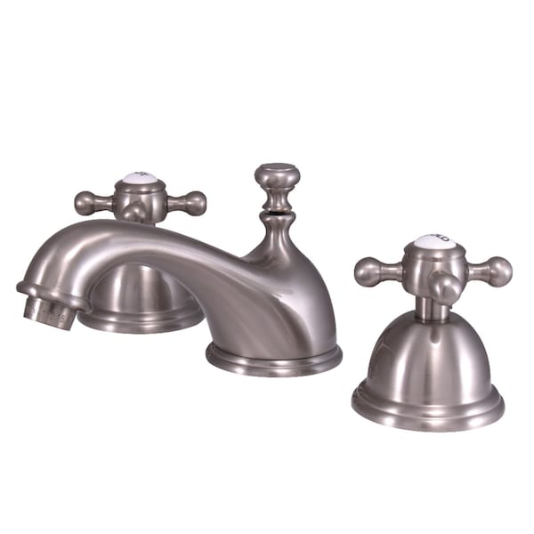 KS3968BX 8" Widespread Bathroom Faucet, Brushed Nickel